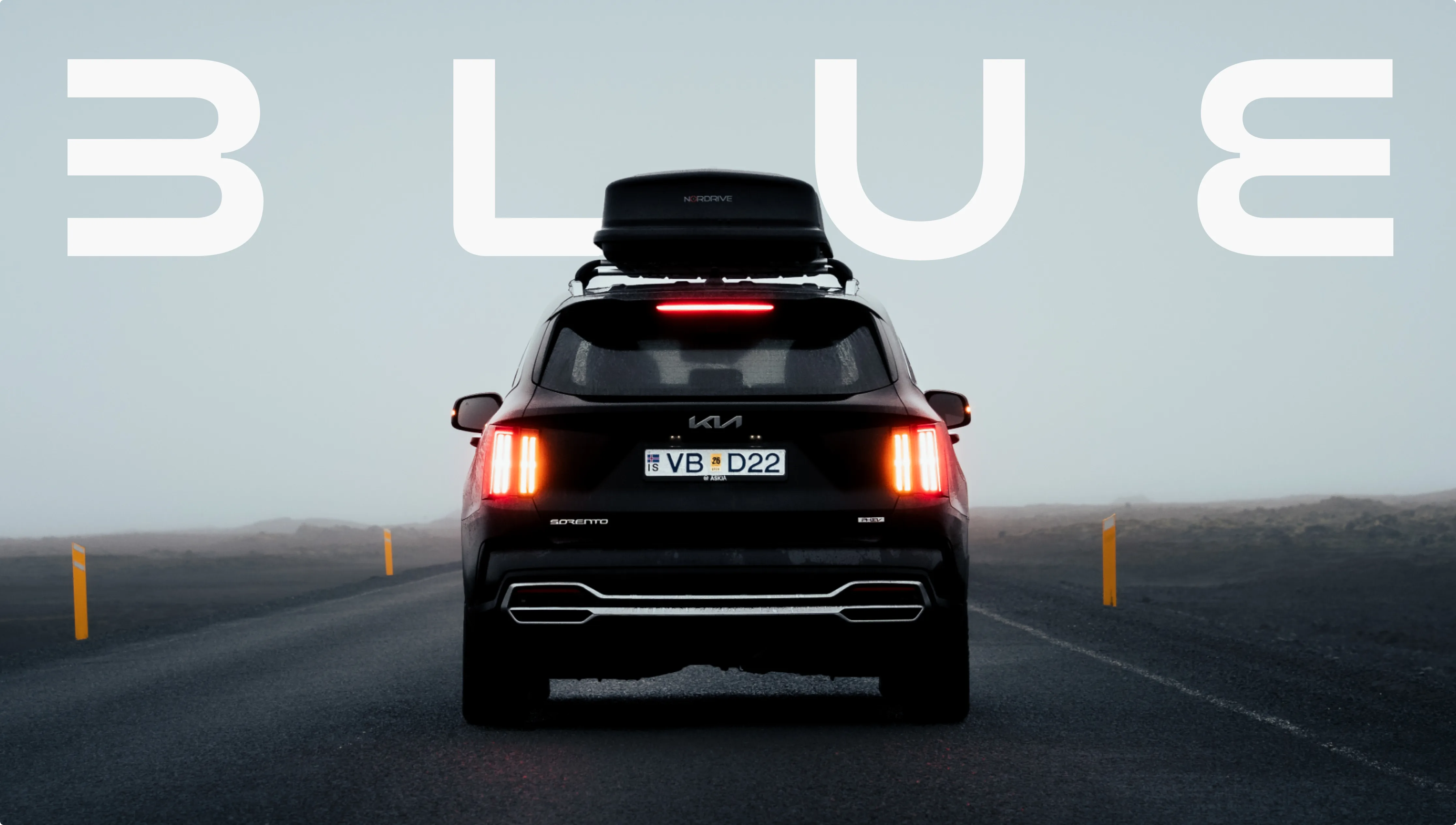 Blue Car Rental | Discovering the road to Iceland - Saffron Brand ...