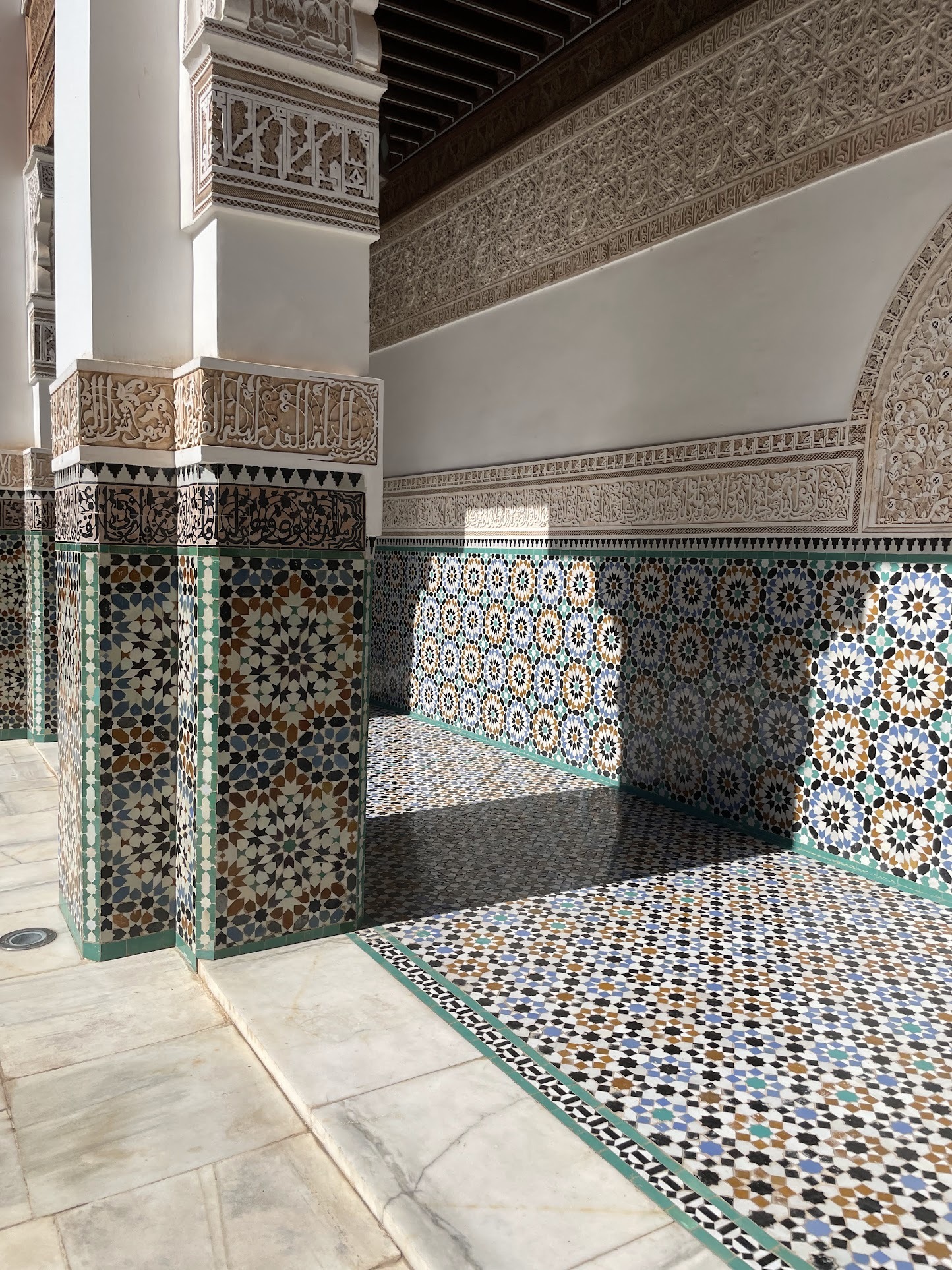 Traditional Moroccan tile